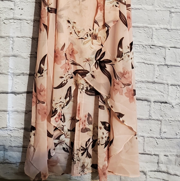 💝Eliza J Hi-Lo Blush Maxi Dress - Picture 4 of 14